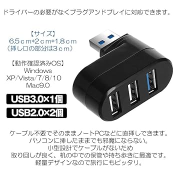 ★希少ほぼ新品 ロジテック MO1.3GB対応 ドライブ ★USBバスパワー Amazon | USBハブ 3ポート 薄型 小型 3-in-1 直挿し 軽量設計 3